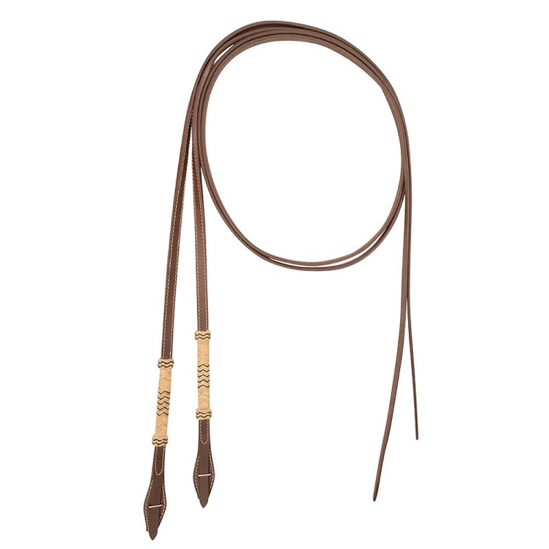 Cashel Rawhide Braided Split Reins