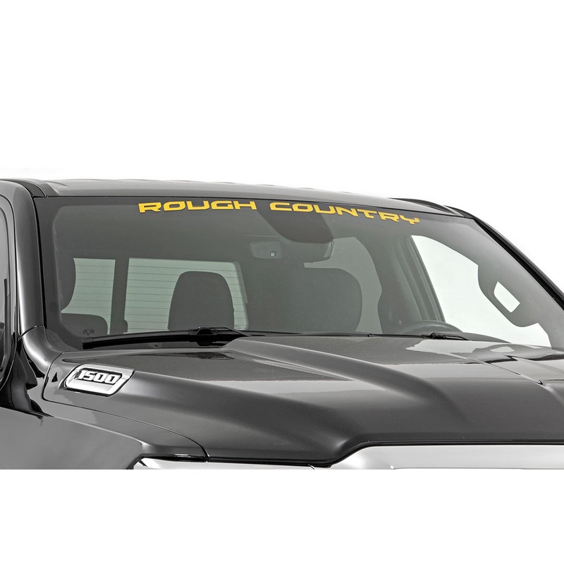 Rough Country | Rough Country Decal | 3.6 Inch x 35 Inch | Yellow | 84166YL