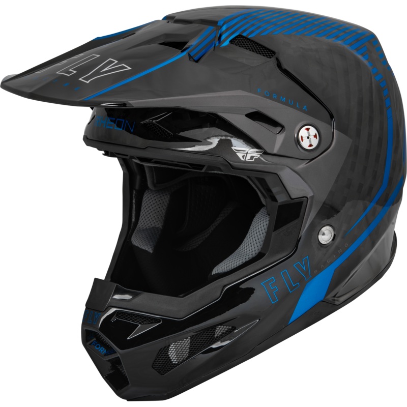 Youth Formula Carbon Tracer Helmet Blue/Black Yl