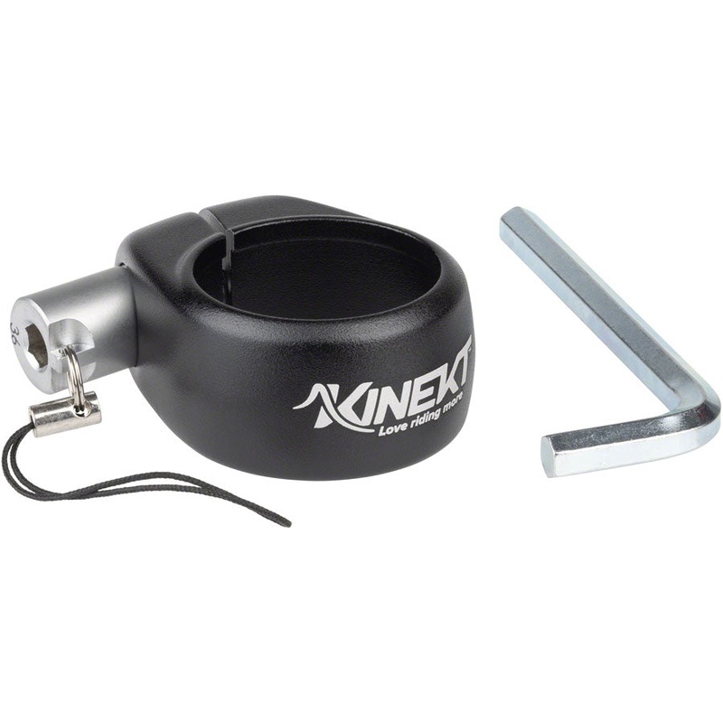 Cirrus Kinekt AntiTheft Lock Seatpost Clamp – 27.2mm Bolt-On Black