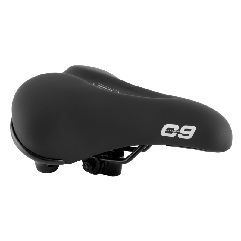 Cloud-9 Comfort Select Men`s Saddle Bicycle Seat – 197mm Wide x 279mm Long