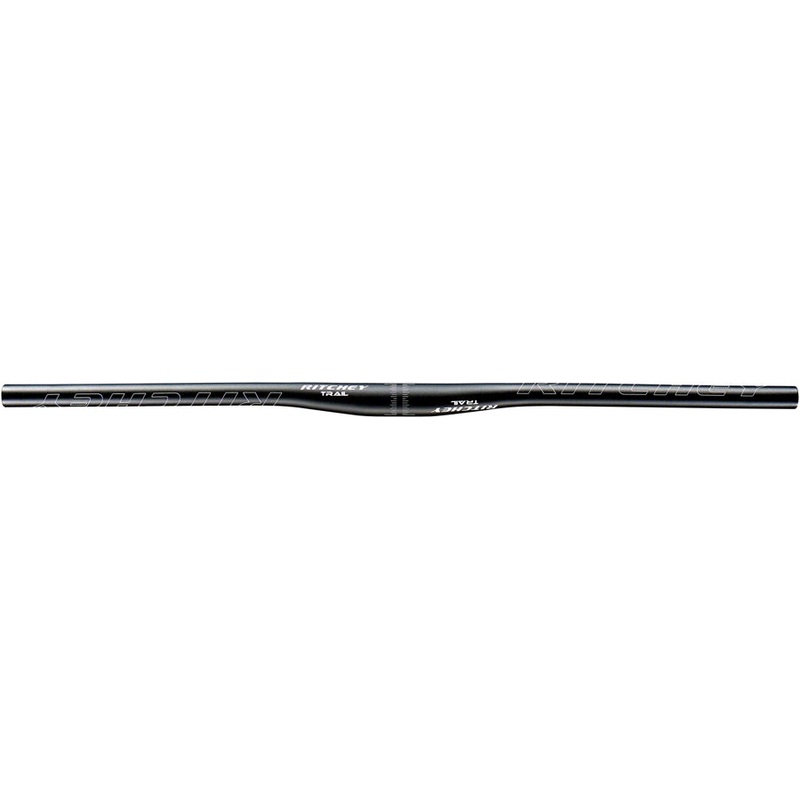 Comp Trail Flat Handlebar – Aluminum 740mm +/- 5mm Rise 31.8mm 9 Deg BLK