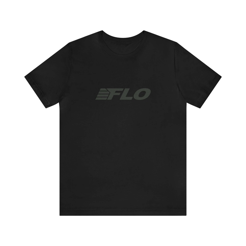 FLO T-Shirt (Stealth Logo) Black