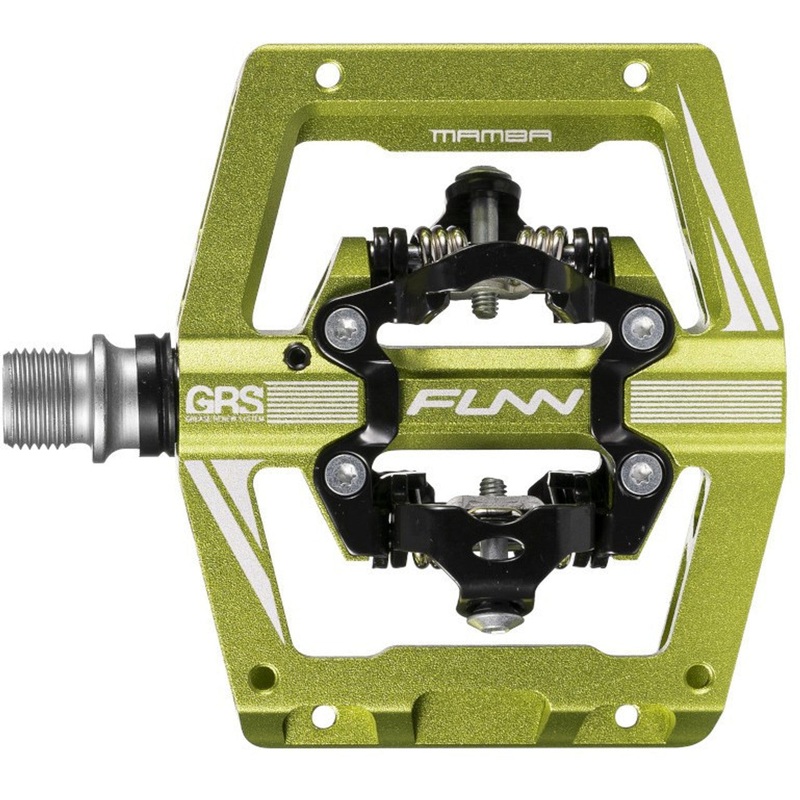 FUNN Mamba S Two Side SPD Pedals – S – Wasabi
