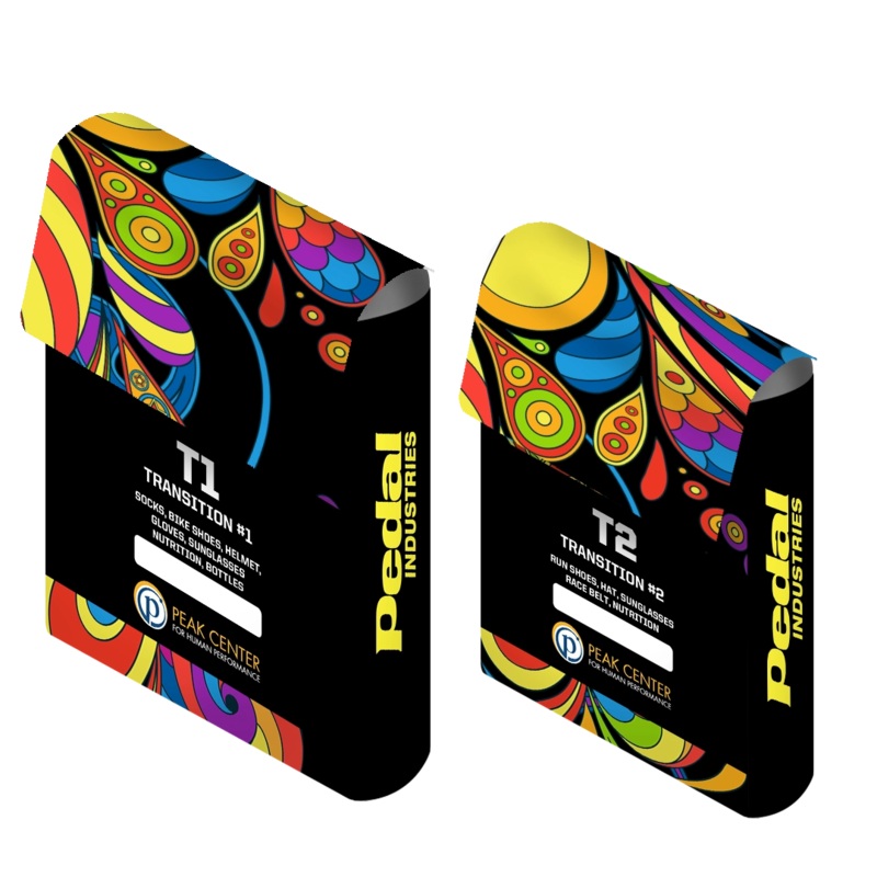 Peaksters 2024 Triathlon Transition Bags WILD CHILD