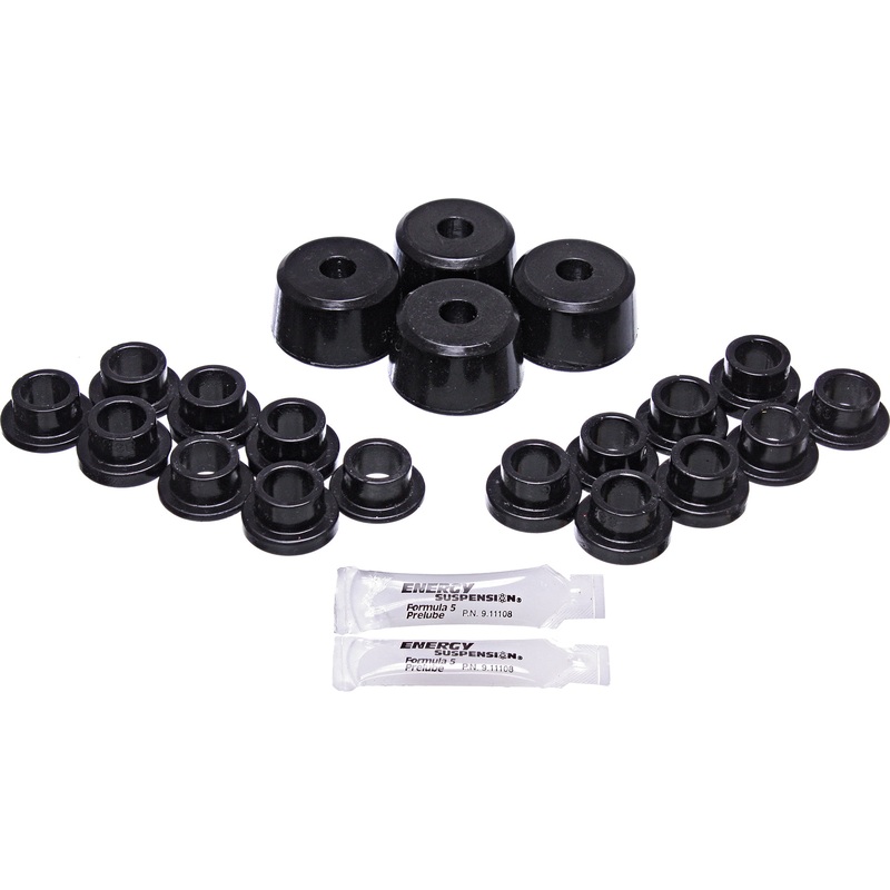 Shock Bushing Kit Black Pol