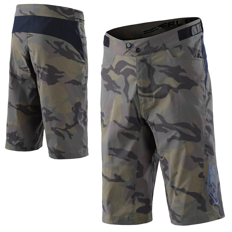 TLD Flowline Shorts – S-30 – Spray Camo Army