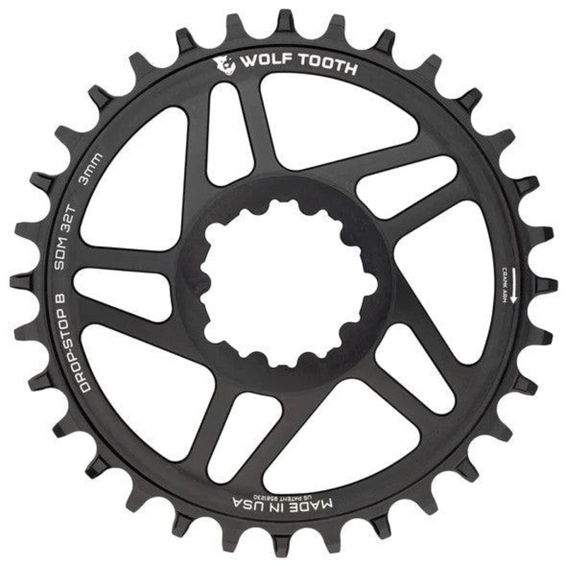 SRAM Direct Mount Chainring Black