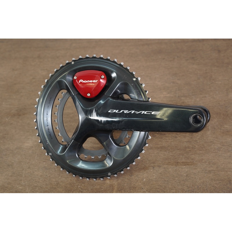 175mm 52/36T Shimano Dura Ace FC-R9100 Pioneer Dual Power Meter Crankset