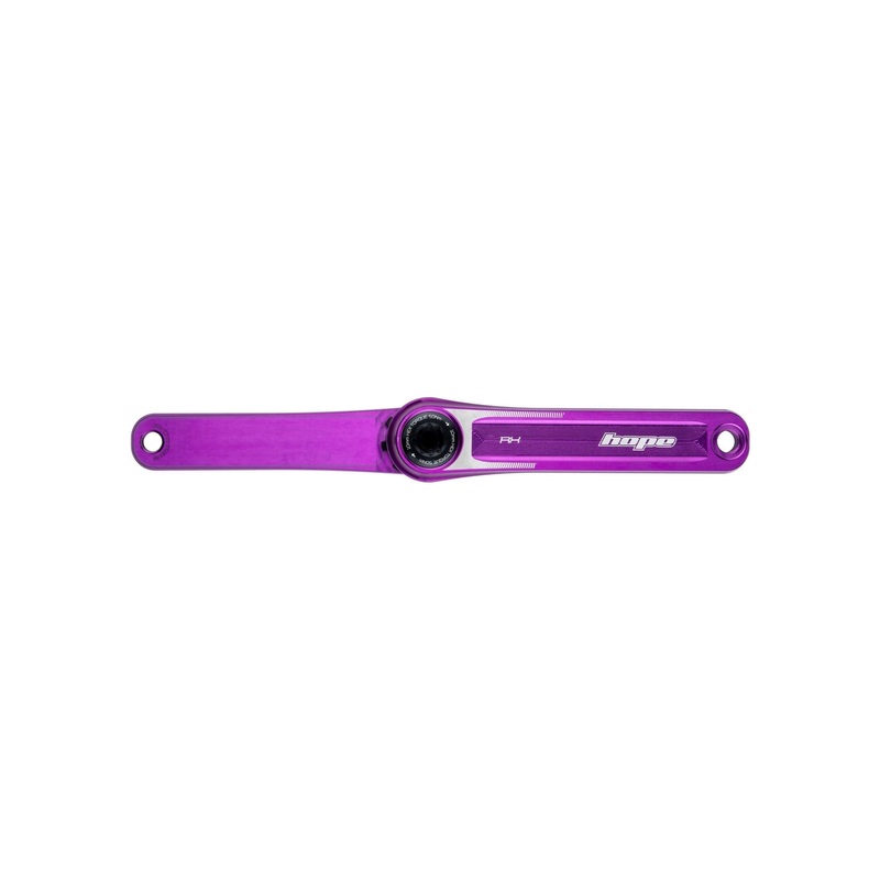 Hope RX Gravel Crank Arms – 68-73mm and BB86-92 – 30mm – Hope Direct Mount – 175mm – Purple