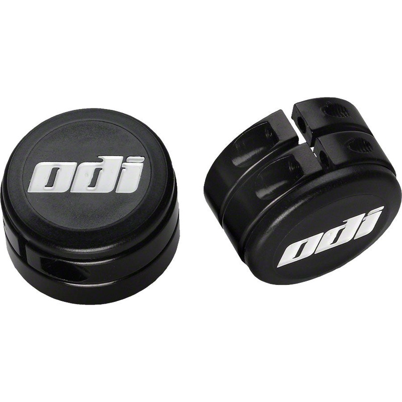 ODI Lock Jaw clamps w/ Snap caps Black set/4
