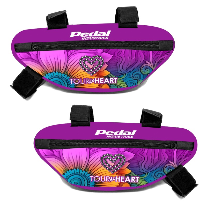Tour De Heart 2025 Day Ripper Frame Bag PURPLE BLUSH