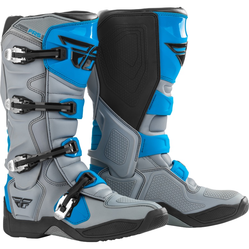 FLY RACING Fr5 Boots Grey/Blue Size 07 – Performance Footwear
