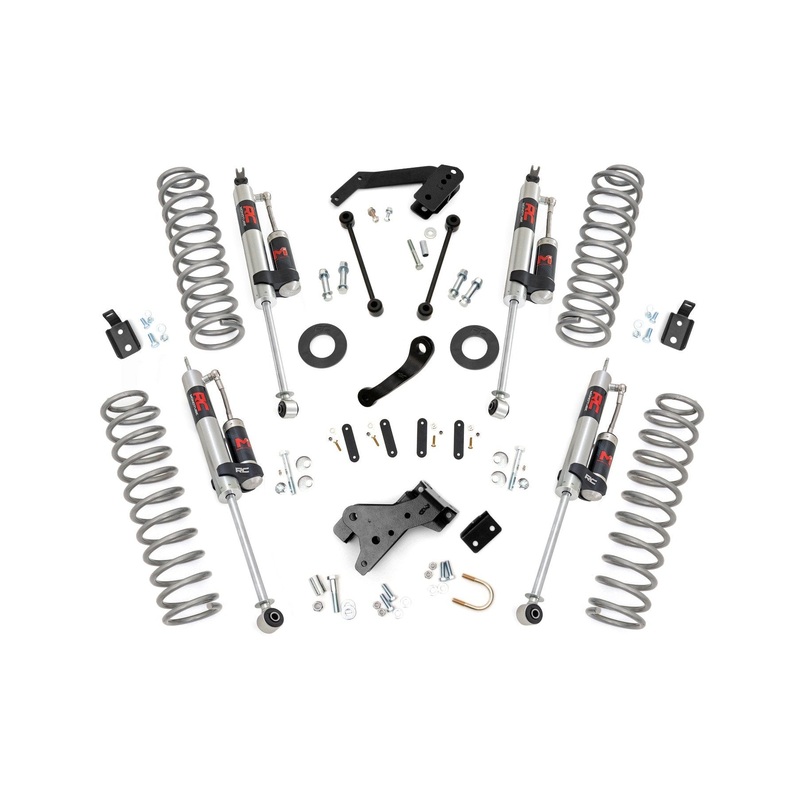 Rough Country | 4 Inch Lift Kit | M1R | Jeep Wrangler Unlimited 2WD/4WD (2007-2018) | 68144