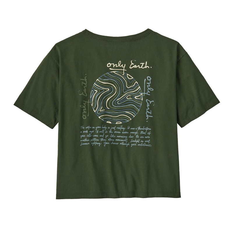 Women’s CTA Easy Cut Organic T-Shirt Earth Currents: Torrey Pine Green