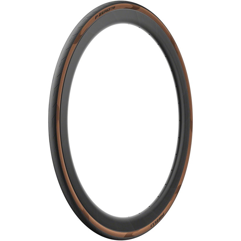 P ZERO Race TLR RS Tire – 700 x 28 Tubeless Folding Classic Tan SpeedCore SmartEvo