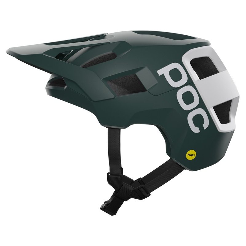 POC Kortal Race MIPS Helmet – M/L – Pargasite Green Matt/Hydrogen White Matt