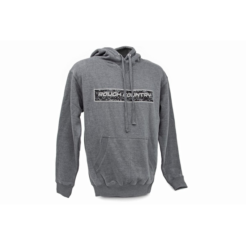 Rough Country | Rough Country Hoodie | Digital | Grey | SM | 84089SM