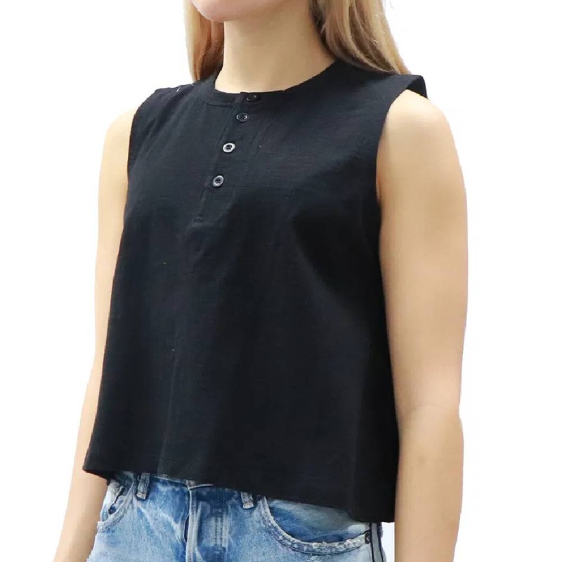 Slub Crop Tank