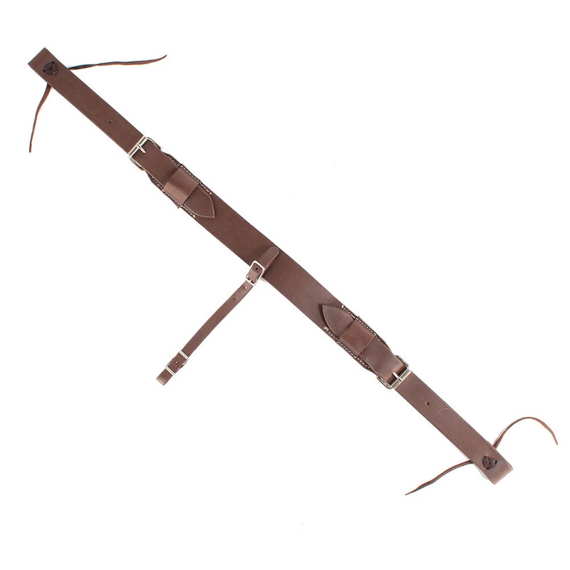 Teskey’s 2″ Pony Flank Cinch Set Heavy Oil