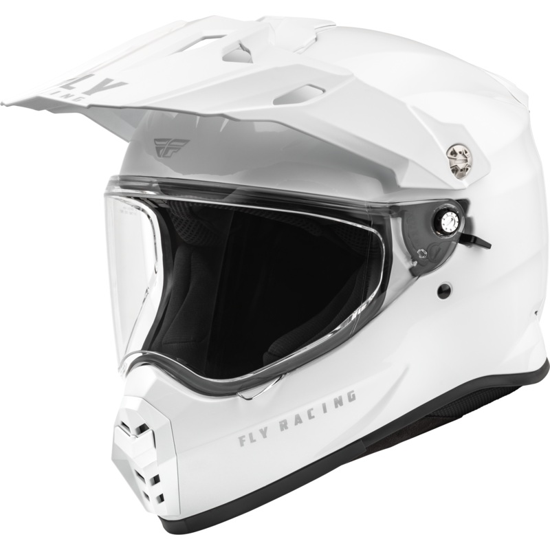Trekker Solid Helmet White Lg