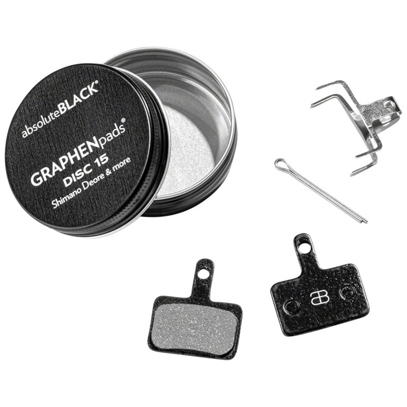 absoluteBLACK GRAPHENpads Disc Brake Pads – Shimano Deore, 15