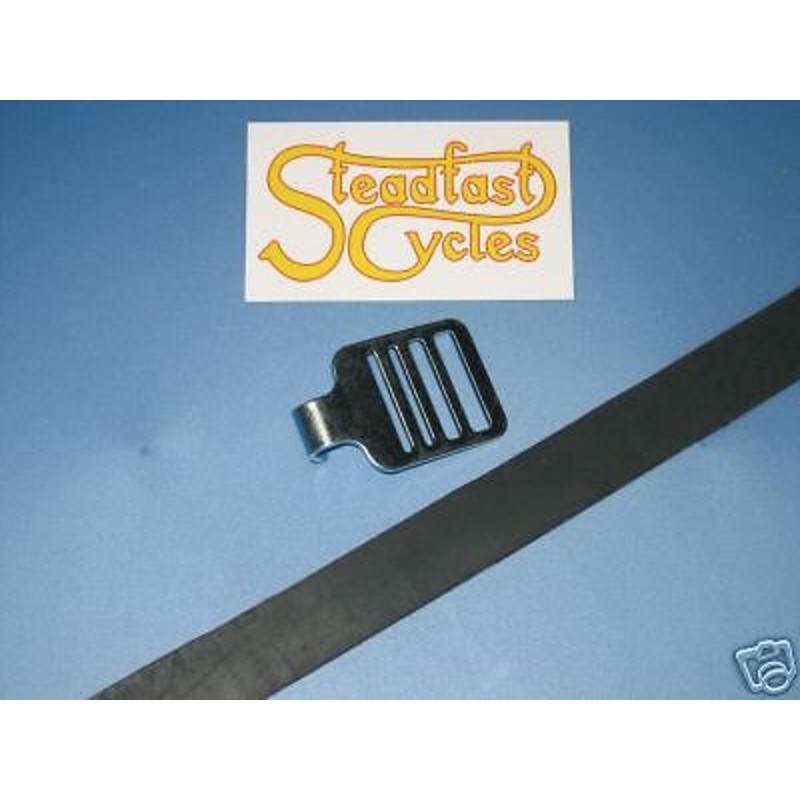BSA battery STRAP AND BUCKLE HOOK 650 twin A65 A70 A50 Thunderbolt Lightning 18