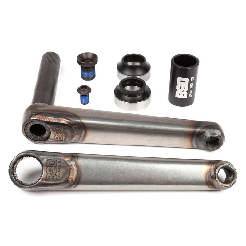 BSD Substance XL V2 Cranks Flat Black