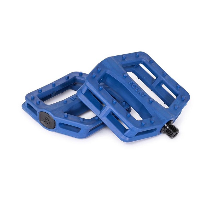 Eclat Centric Platform Pedals Body: Nylon Spindle: Cr-Mo 9/16” Blue Pair