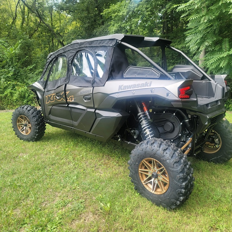 Kawasaki KRX4 Upper Door Enclosure Sides & Rear Window