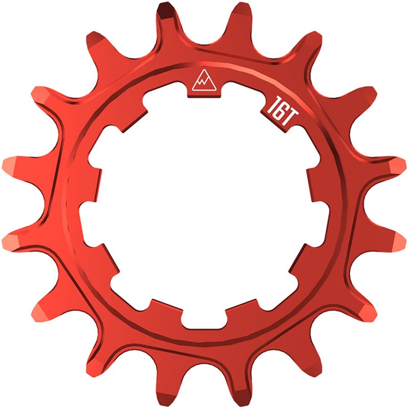 Wheels Manufacturing SOLO-SPEED Cog – 16t Fits SOLO-SPLINE SOLO-XD kits Red
