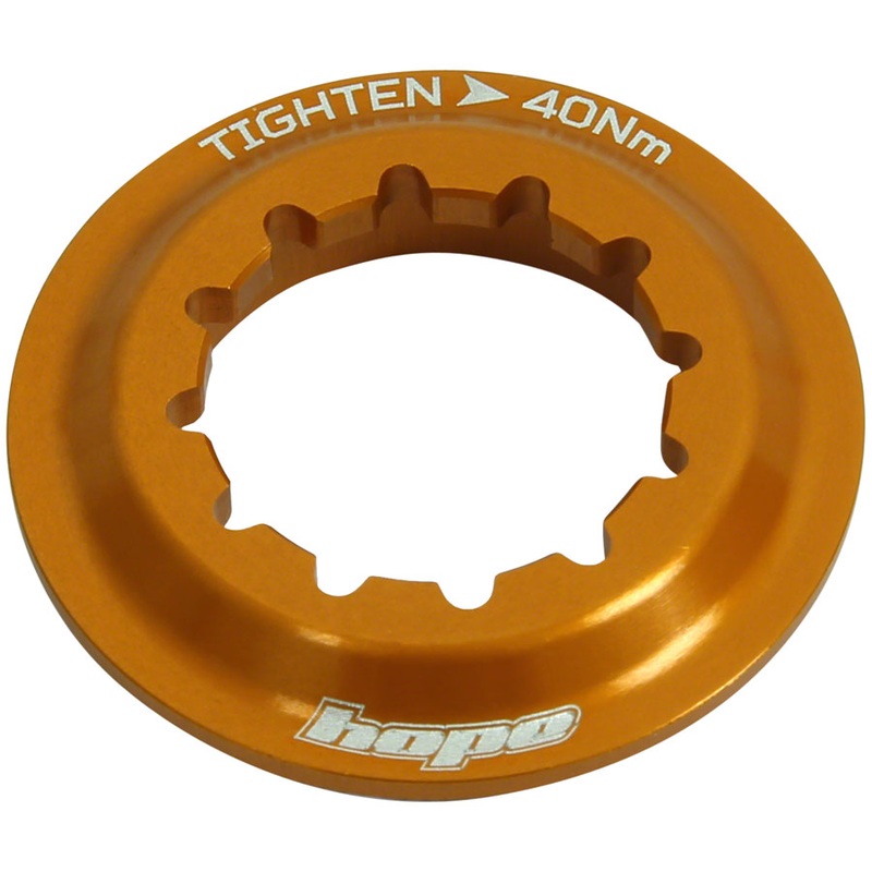Center Lock Disc Lockring – Orange