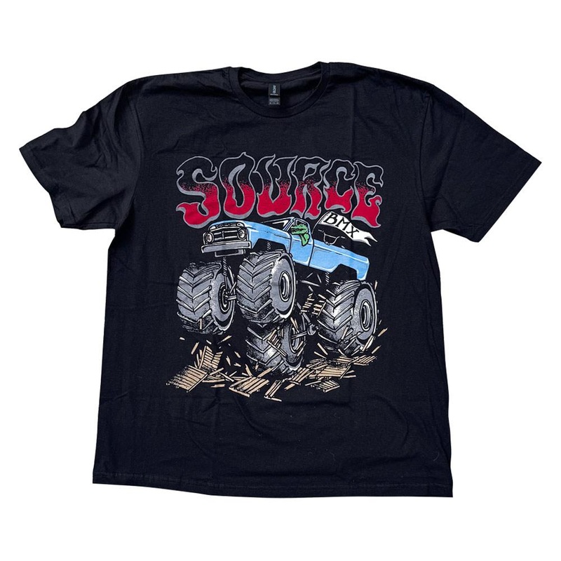 Source Trey Gator T-shirt – Black