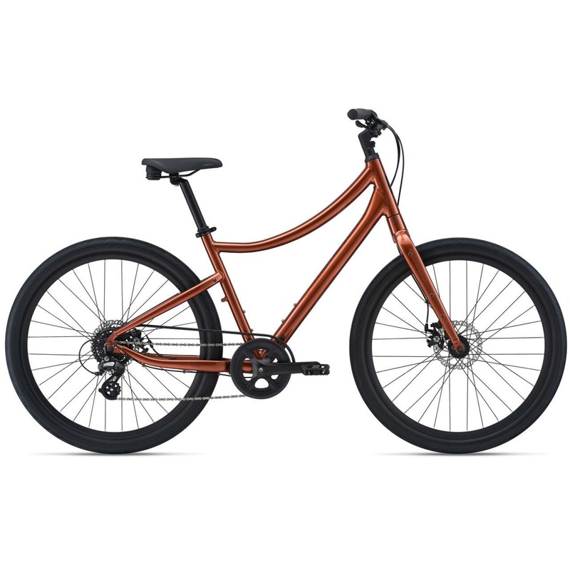 Vida Hybrid Bike Orange