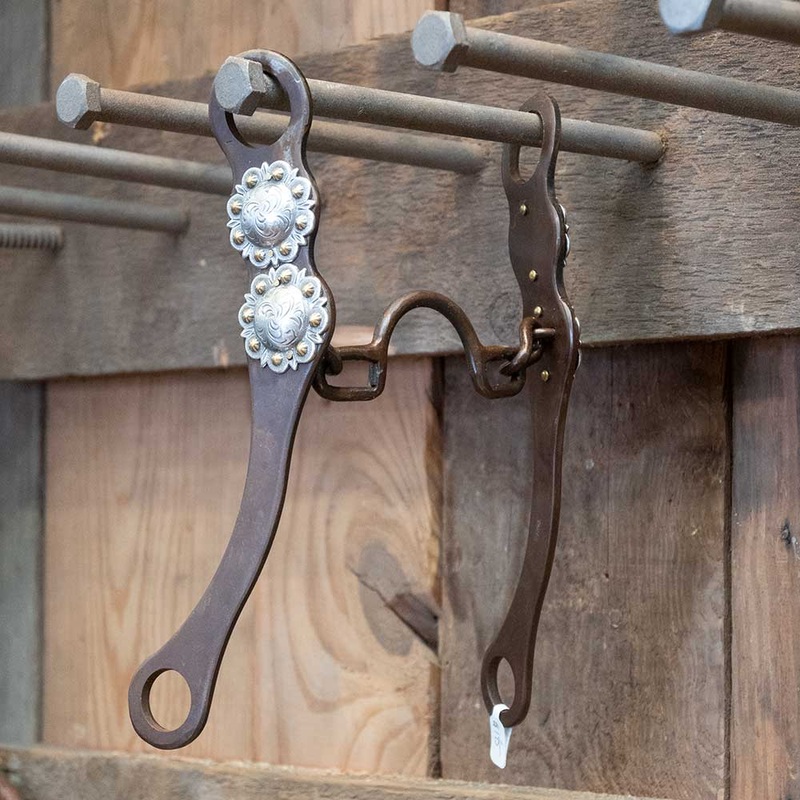 Dale Myres Double Concho Ported Chain Bit