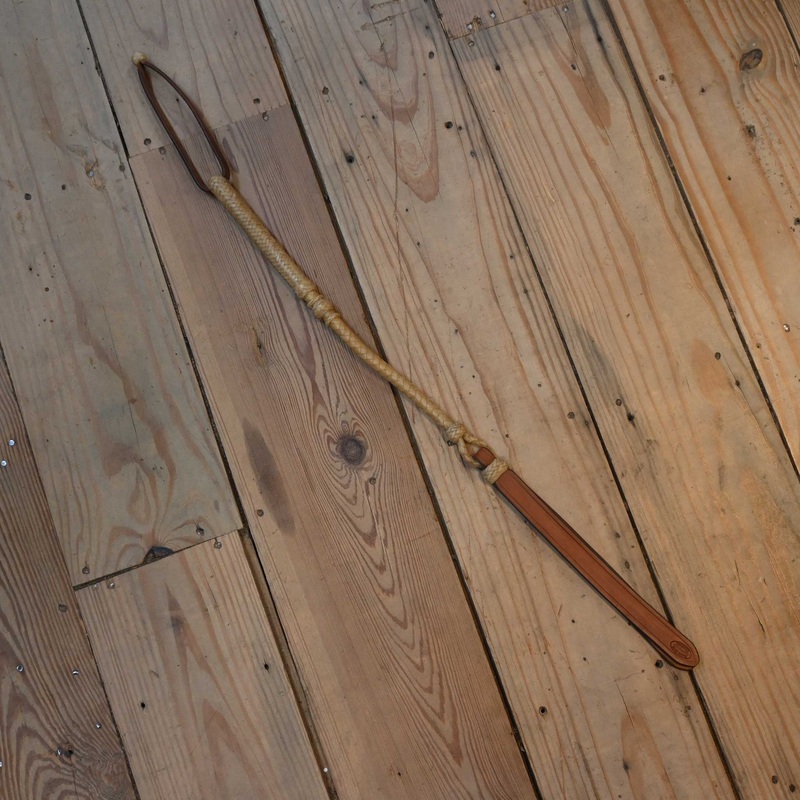 Jose Ortiz 28″ 8 Plait Quirt w/Popper