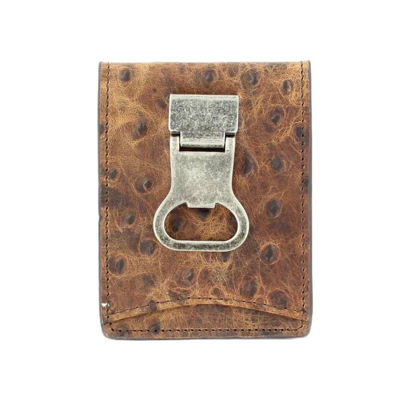 Ostrich Money Clip Wallet