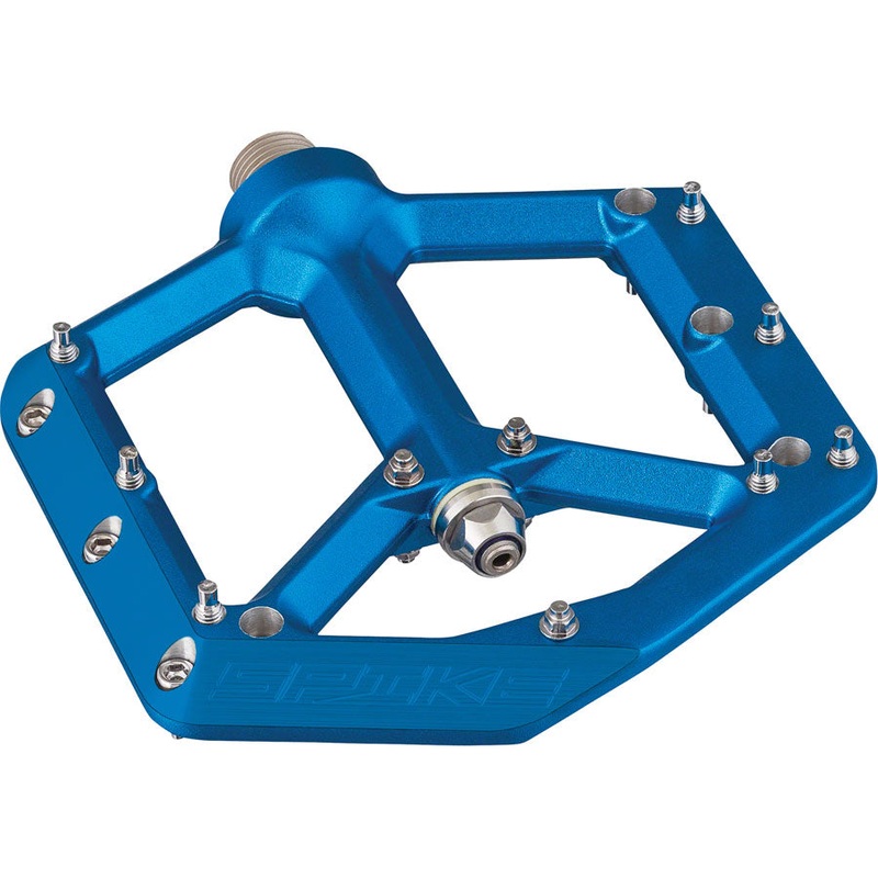 Spank Spike Pedals – Platform, Aluminum, 9/16″, Blue