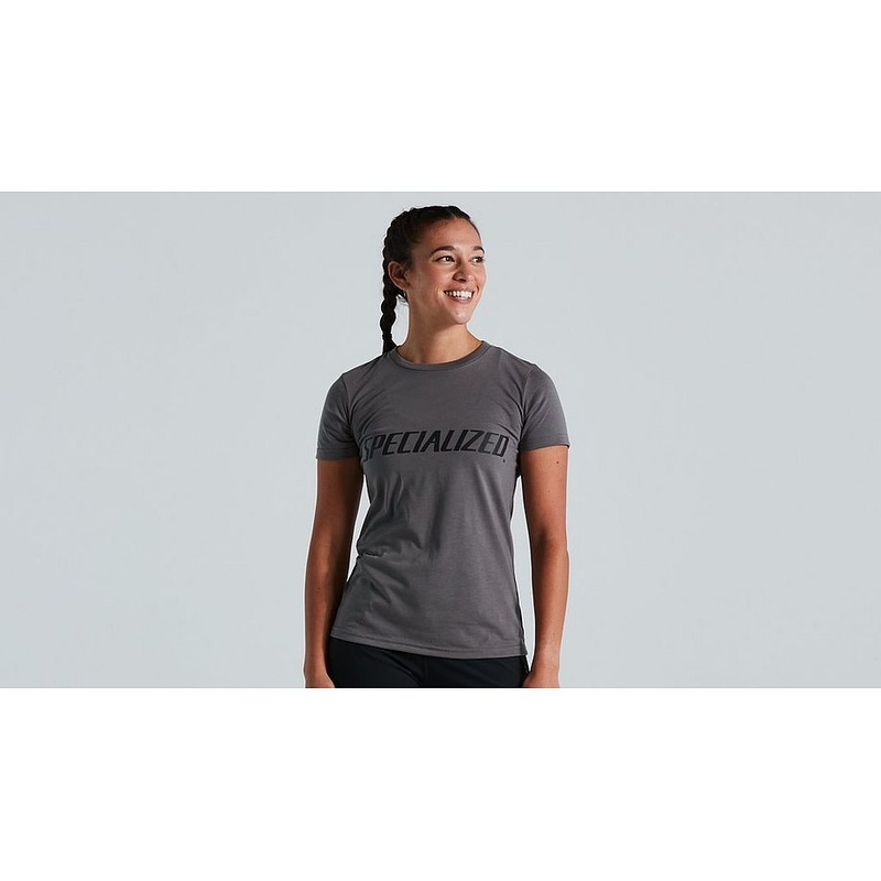 Specialized Wordmark Tee Ss Wmn Smoke M