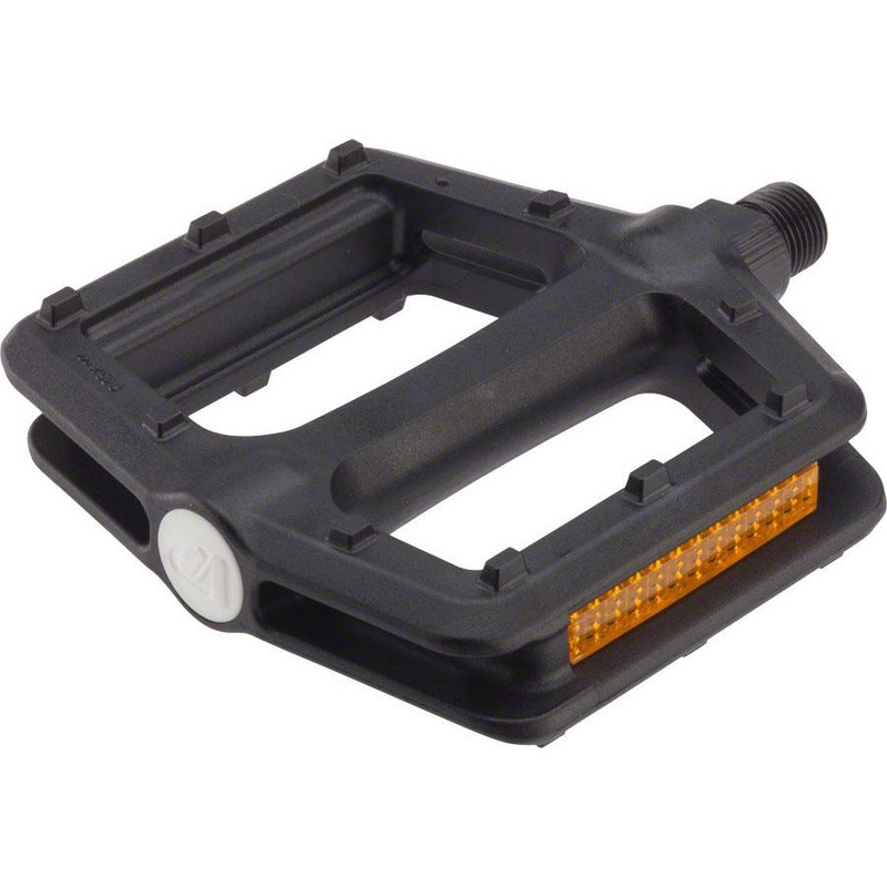 VP Components Grind Pedals – Platform, Plastic, 9/16″, Black