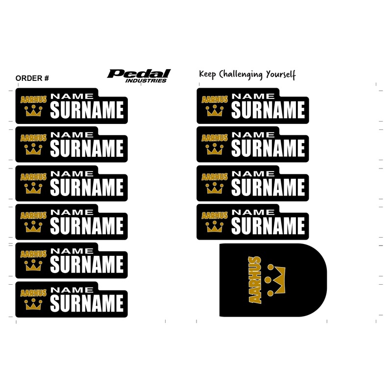 Aarhus 2025 ID Sticker Bikes & Gear