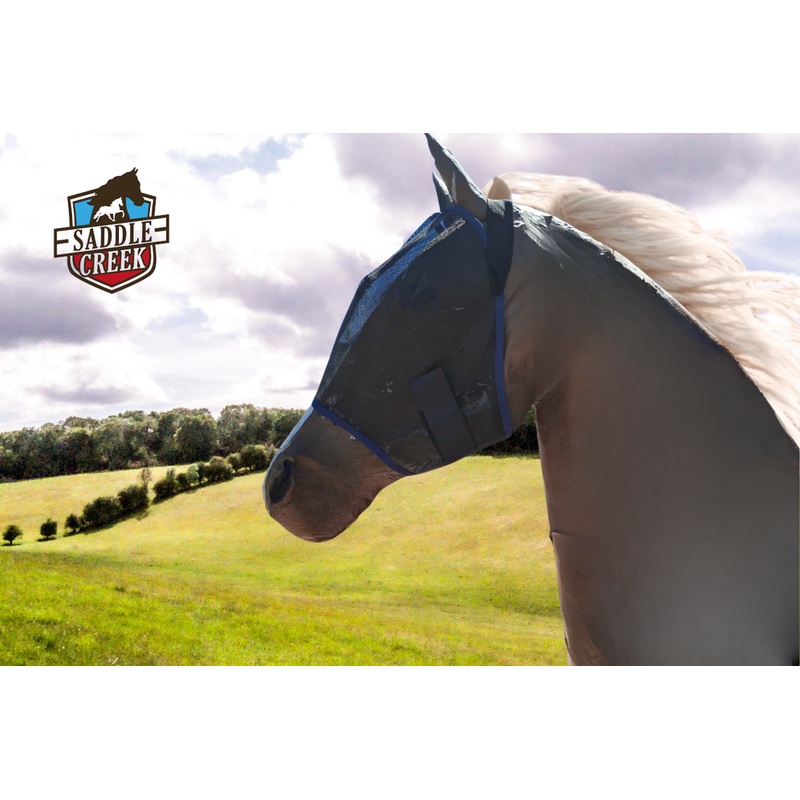 Fly mask plain Extra Extra Large Solo