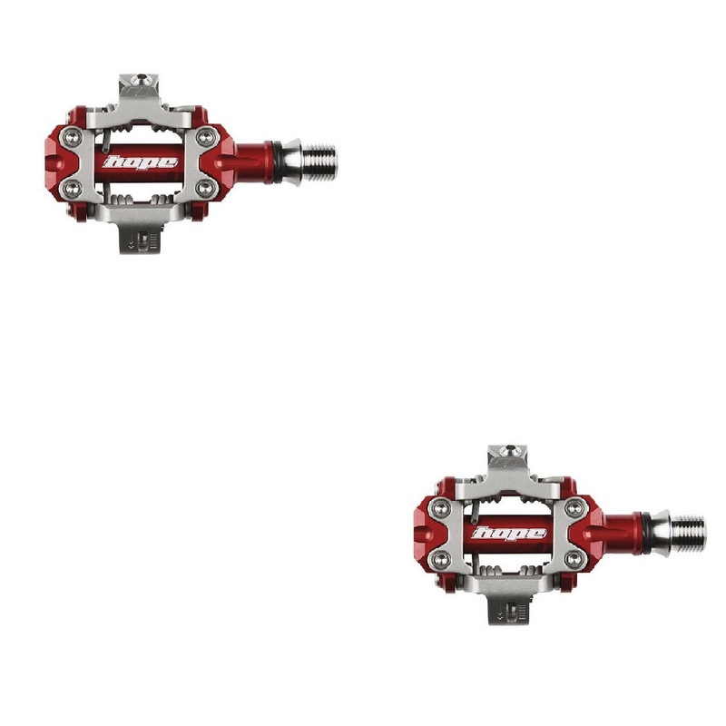 Hope Union Race Clip Pedals – Standard – Red