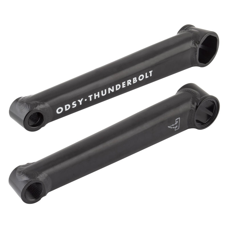 Odyssey Thunderbolt Crankset – 175mm Left Hand Drive Rust Proof Black