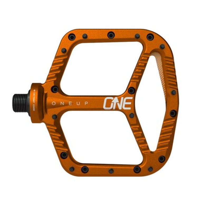 OneUp Components Aluminum Platform Pedals, Orange