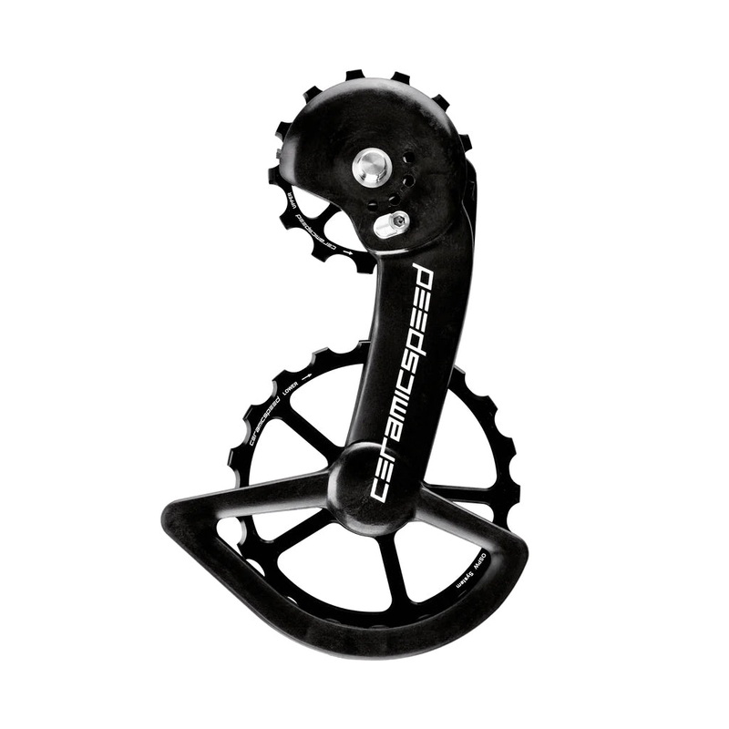 OSPW X Pulley Wheel System Shimano GRX RX820 2×12 – Aluminum Pulley Carbon Cage BLK