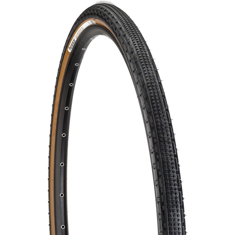 Panaracer GravelKing SK Tire – 700 x 35 Tubeless Folding Black/Brown
