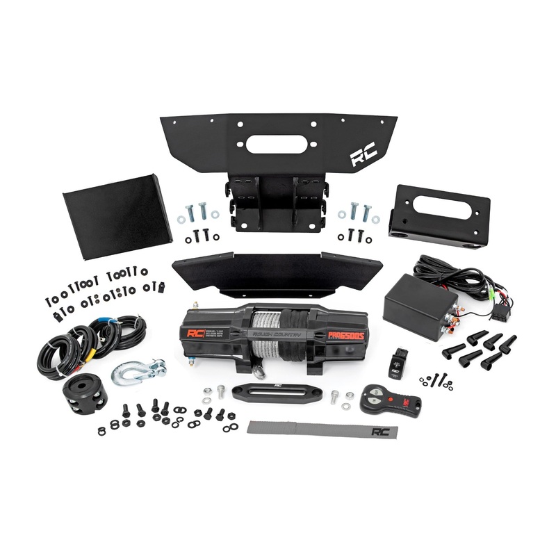 Rough Country | Winch Mount | Front | RS6500S | Polaris RZR XP1000-4 (2024) | 93206