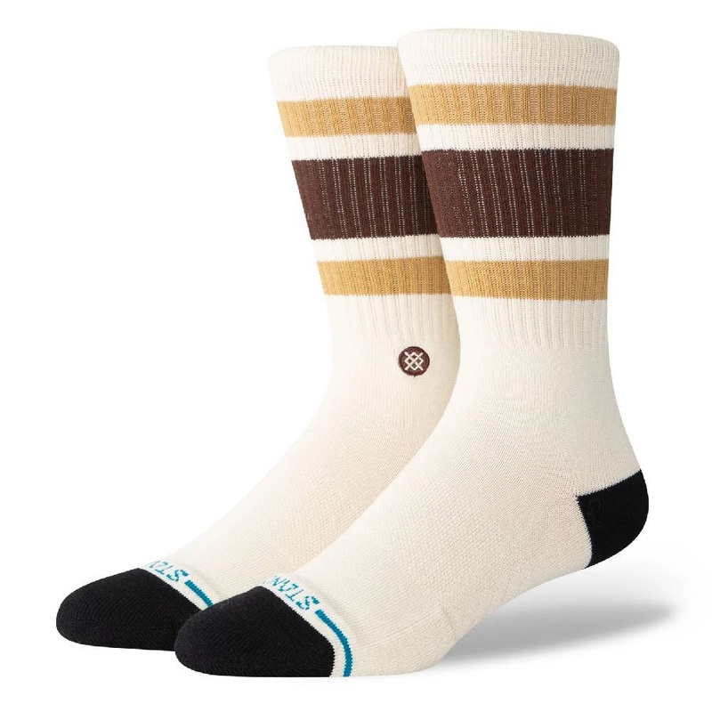 Stance Men’s Boyd Crew Socks – Brown Brown