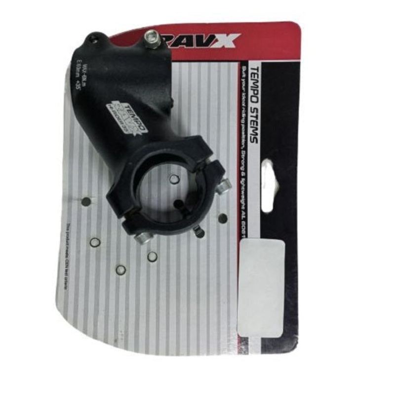 Stem Handlebar Tempo 60mm Ext 4 Bolt 35 Degree